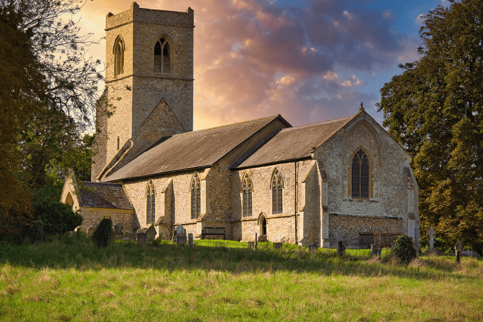 Aerial Drone Property Photos Fring Church Norfolk